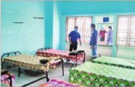 కోవిడ్ కేర్ సెంటర్లు రెడీ