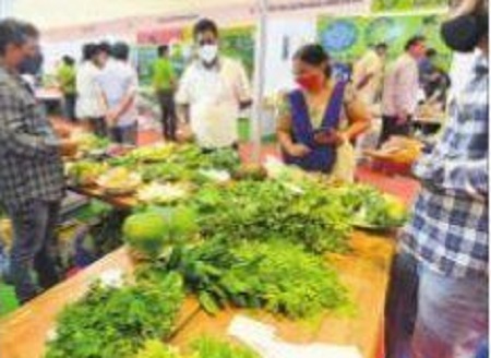 ఆర్గానిక్ మేళాకు పోటెత్తిన జనం