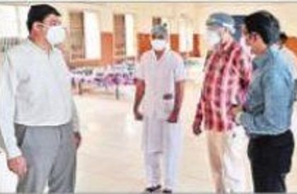 కోవిడ్ కేర్ సెంటర్లను సిద్ధంగా ఉంచండి