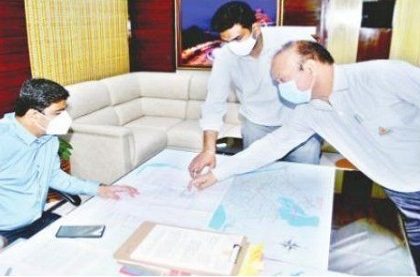 అంబేద్కర్ స్మృతి వనం పనులు వేగవంతం