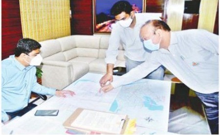 అంబేద్కర్ స్మృతి వనం పనులు వేగవంతం
