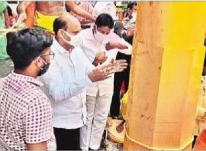 ఘనంగా విగ్రహ పునఃప్రతిష్ట