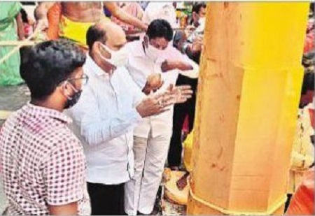 ఘనంగా విగ్రహ పునఃప్రతిష్ట