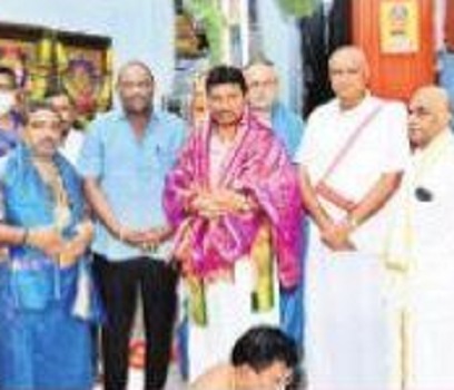 రాఘవేంద్రస్వామి ఆరాధానోత్సవాలు ప్రారంభం