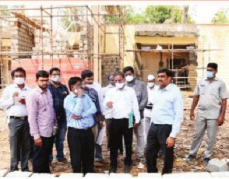 వేగంగా కొత్త కలెక్టరేట్ ముస్తాబు