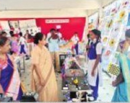ఆకట్టుకున్న వైజ్ఞానిక  ప్రదర్శన