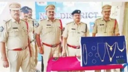 తోడు దొంగలు ఇళ్లల్లో చోరీలకు పాల్పడుతున్న భార్యా భర్తలు అరెస్ట్