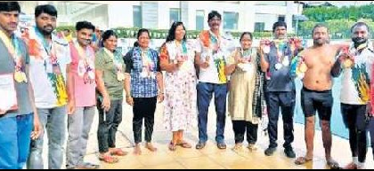 సత్తా చాటిన జగ్గయ్యపేట స్విమ్మర్లు