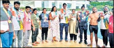 సత్తా చాటిన జగ్గయ్యపేట స్విమ్మర్లు
