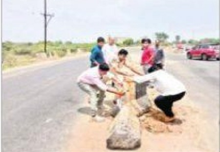 హైవేపై ప్రమాదాల నివారణకు చర్యలు