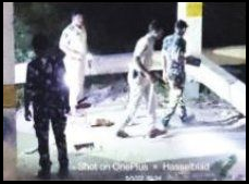 వాంబే కాలనీలో పోలీసుల కూంబింగ్
