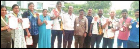 జాతీయ స్థాయి ఈతల  పోటీల్లో జగ్గయ్యపేట స్విమ్మర్ల ప్రతిభ