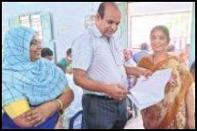 స్పాట్ వాల్యుయేషన్ ను తనిఖీ చేసిన డైరెక్టర్