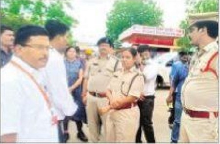 కేంద్ర ప్రభుత్వ సంస్థల భద్రతా ఏర్పాట్లు పరిశీలన