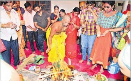 పూర్ణాహుతితో  ముగిసిన బ్రహ్మోత్సవాలు