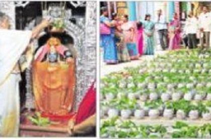 కాళీమాతకు జ్యేష్టాభిషేకం