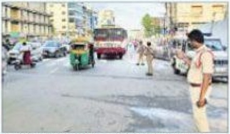 ట్రాఫిక్ సమస్య లేకుండా చర్యలు