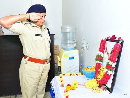 భారత స్వాతంత్య్ర సమర యోధుడు శ్రీ అల్లూరి సీతారామరాజు గారి జయంతి సందర్భంగా ఘన నివాళి