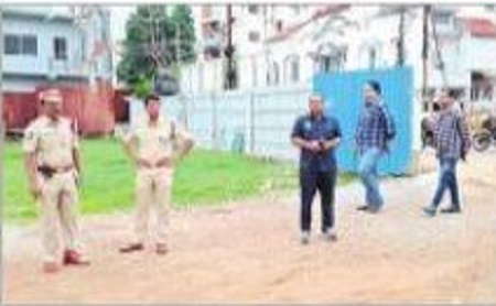 బందోబస్తు ఏర్పాట్లు పరిశీలన