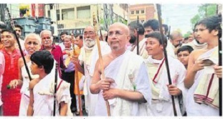 వైభవంగా జైనుల శోభాయాత్ర