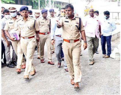 న్యాయస్థాన భవన సముదాయ ప్రారంభోత్సవానికి పటిష్ట బందోబస్తు