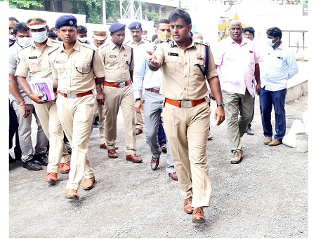 న్యాయస్థాన భవన సముదాయ ప్రారంభోత్సవానికి పటిష్ట బందోబస్తు