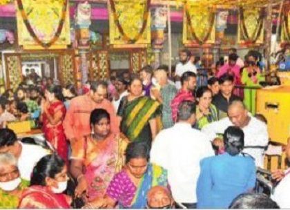 ఇంద్రకీలాద్రిపై శ్రావణ రద్దీ