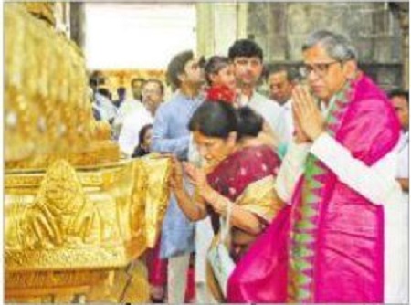 శ్రీవారి సేవలో సీజేఐ