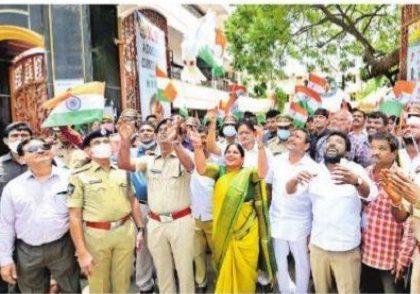 ఘనంగా తిరంగా ర్యాలీ