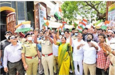 ఘనంగా తిరంగా ర్యాలీ