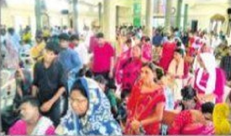 గుణదల కొండపై ప్రత్యేక ప్రార్ధనలు