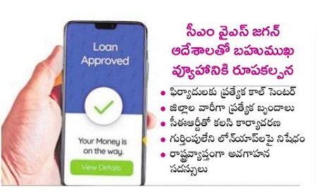 మోసకారి లోన్ యాప్ ల పై ఉక్కు పాదం