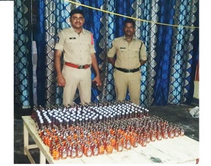 రూ.81 వేల విలువైన మద్యం స్వాధీనం
