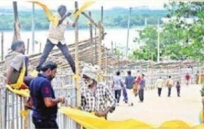 వేగంగా దసరా ఉత్సవాల పనులు