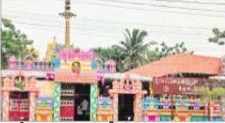 దసరాకు ముస్తాబవుతున్న త్రిశక్తి  పీఠం