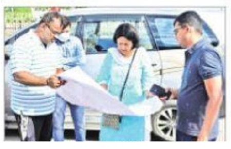 సంస్కృతిని ప్రతిబింబించేలా  ఎయిర్ పోర్టు  కారిడార్