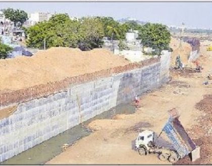 రూ.118.64 కోట్లతో కృష్ణానదికి రక్షణగోడ