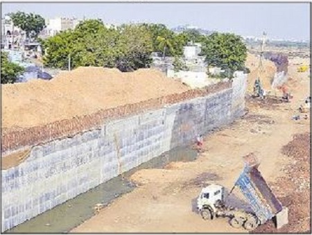 రూ.118.64 కోట్లతో కృష్ణానదికి రక్షణగోడ