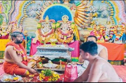కనులపండువగా శివ కామేశ్వరి,  నీలకంఠేశ్వరస్వామి   కల్యాణం