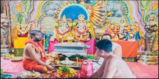 కనులపండువగా శివ కామేశ్వరి,  నీలకంఠేశ్వరస్వామి   కల్యాణం