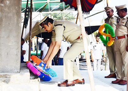 రేపు పోలీసు అమర వీరుల సంస్మరణ దినోత్సవం