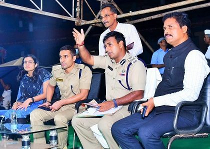పోలీస్ అమరవీరుల సంస్మరణ దినోత్సవం భద్రతా ఏర్పాట్లను పర్యవేక్షించిన పోలీస్ కమీషనర్ గారు