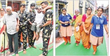 స్వచ్ఛంద సేవ.. భక్తి తోవ