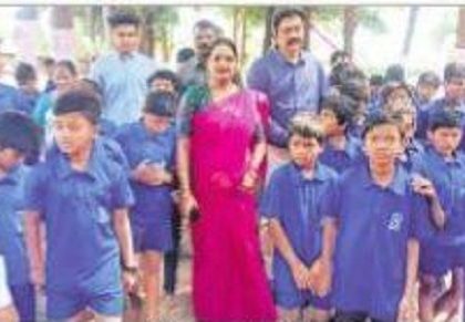 అనాథలకు సేవ అభినందనీయం