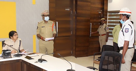 పోలీస్  సిబ్బంది సంక్షేమం దృష్ట్యా నిర్వహించిన "పోలీస్ వెల్ఫేర్ డే" కార్యక్రమంలో "22" ఫిర్యాదులు