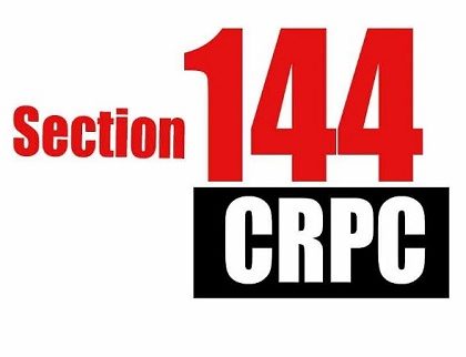 Section 144 CRPC