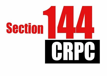 Section 144 CRPC