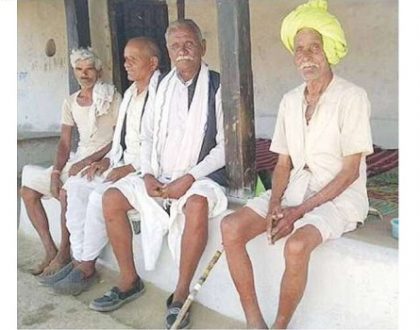 పసి పిల్లలు... వృద్దులు