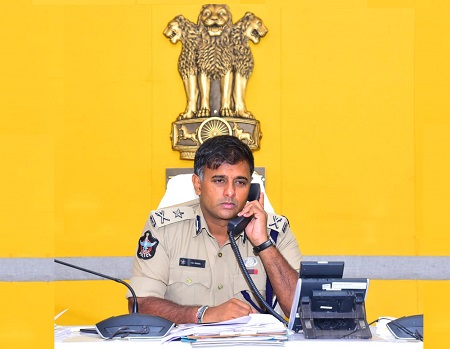 “డయల్ యువర్ పోలీస్ కమీషనర్” కార్యక్రమమునకు “14” ఫిర్యాదులు