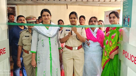 మహిళా పోలీస్ సిబ్బందికి క్యాన్సర్ పరీక్షలు
